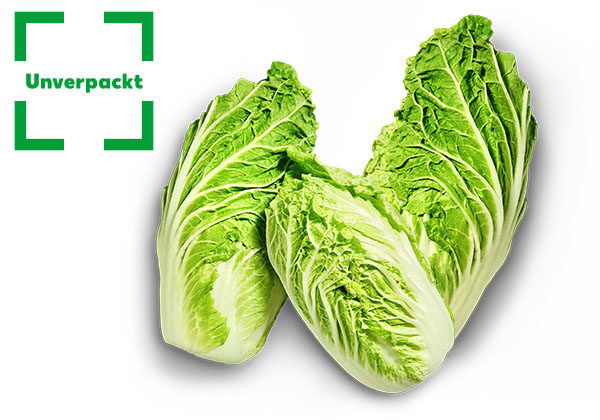 Dtsch./niederl. Chinakohl, lose; Logo: Unverpackt