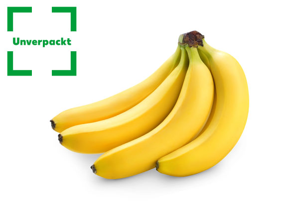 Ecuador./kolumb. Bananen, lose; Aktion; Logo: Unverpackt