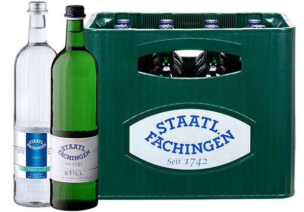 STAATL. FACHINGEN Heilwasser still oder Mineralwasser medium