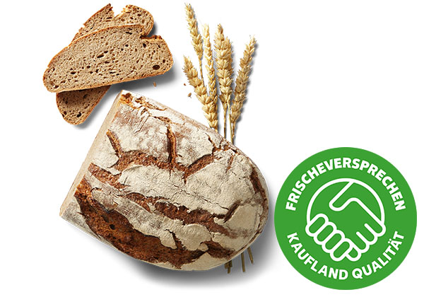 Krustenbrot**; Logo: FRISCHEVERSPRECHEN KAUFLAND QUALITÄT