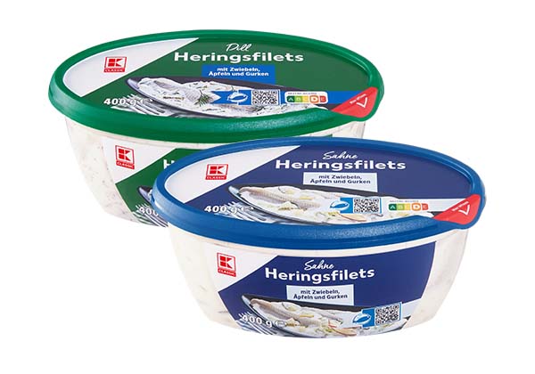  K-CLASSIC Heringsfilets in Sauce, versch. Sorten