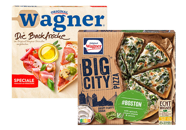 ORIGINAL WAGNER Die Backfrische oder Big City Pizza, versch. Sorten