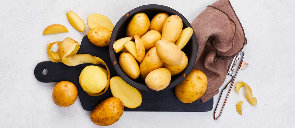 Abbildung: Kartoffeln in einer Schale