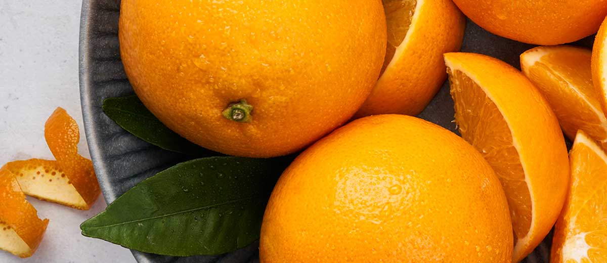 Abbildung: Orangen in einer Schale
