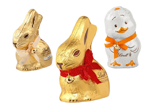 LINDT Goldhase oder Küken, versch. Sorten