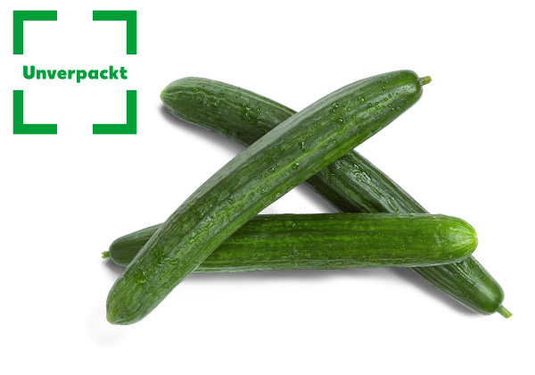 Span./griech. Gurke, lose; Logo: Unverpackt