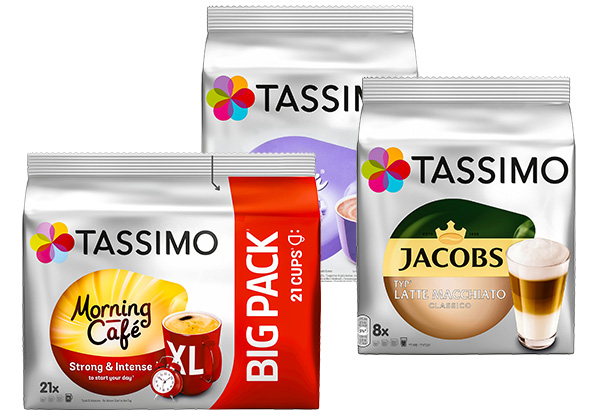 JACOBS Tassimo Kaffee-Kapseln, versch. Sorten