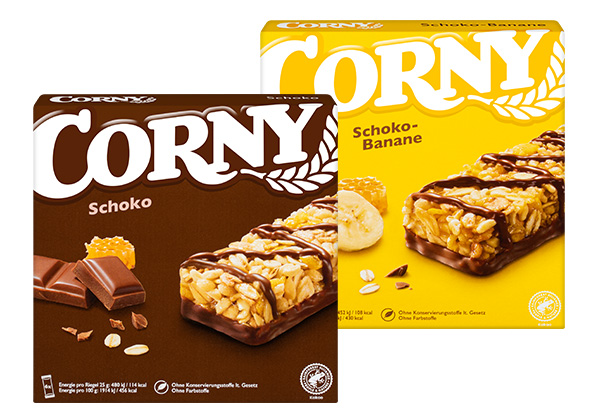 CORNY Müsli- oder Nuss-Riegel, versch. Sorten