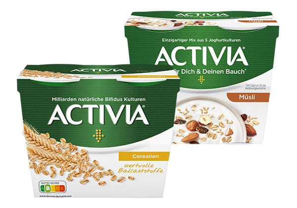 DANONE Activia, versch. Sorten