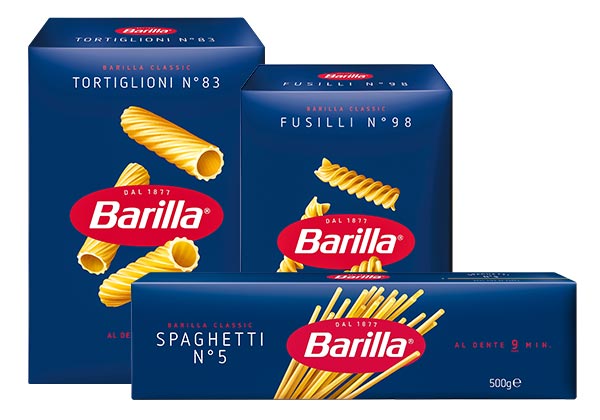 BARILLA Pasta, versch. Sorten