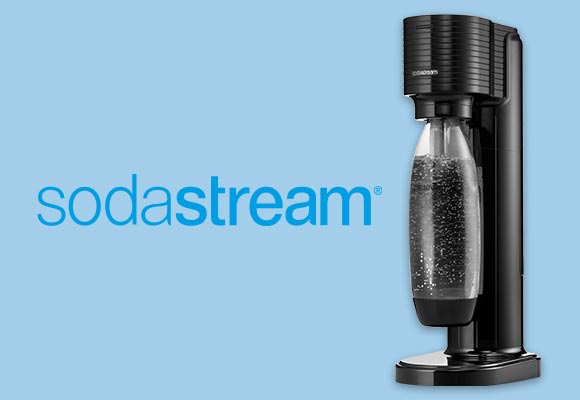 Logo: SODASTREAM®; Abbildung: SODASTREAM Wassersprudler »Gaia«