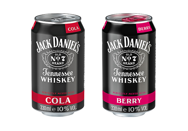 JACK DANIEL'S Alkoholisches Mixgetränk, versch. Sorten