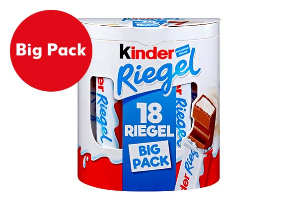 KINDER Riegel; Störer: Big Pack