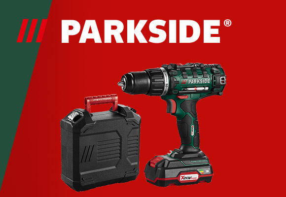 Logo: PARKSIDE®; Produktabbildung: PARKSIDE® Akku-Bohrschrauber 20 V »PABS 20-Li E6«