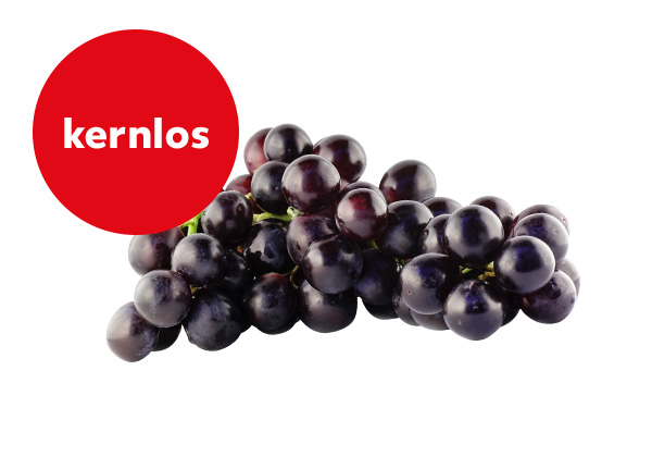 Chil. Tafeltrauben, rot; Störer: kernlos
