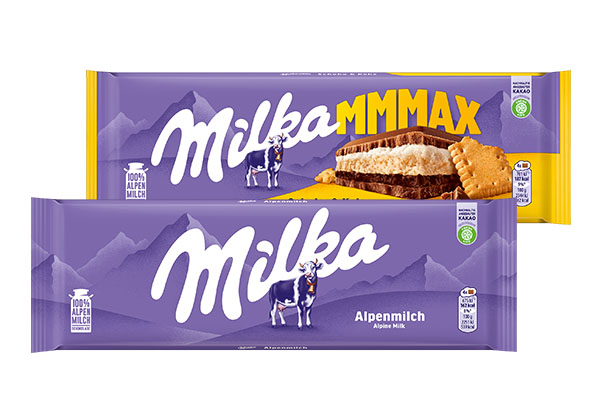 MILKA Schokolade, versch. Sorten