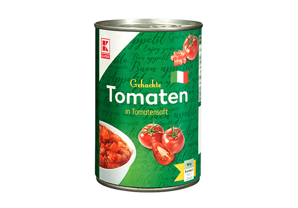 K-CLASSIC Gehackte Tomaten