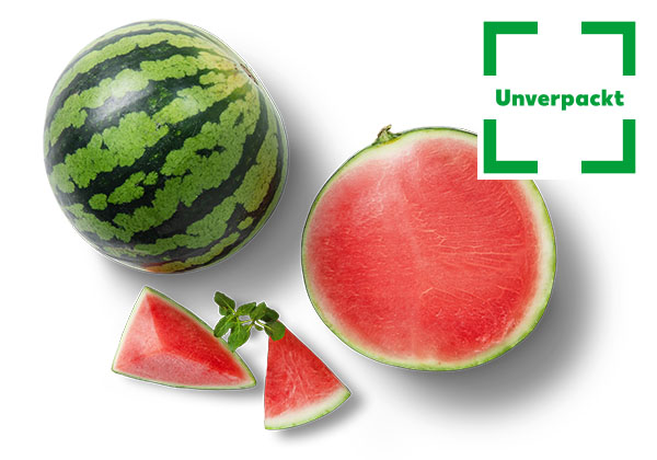 Span./ital. Wassermelone, lose; Logo: Unverpackt