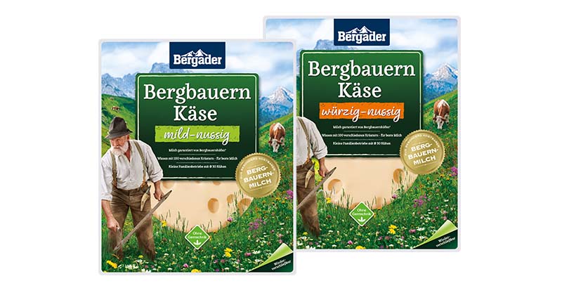 BERGADER Bergbauernkäse, versch. Sorten