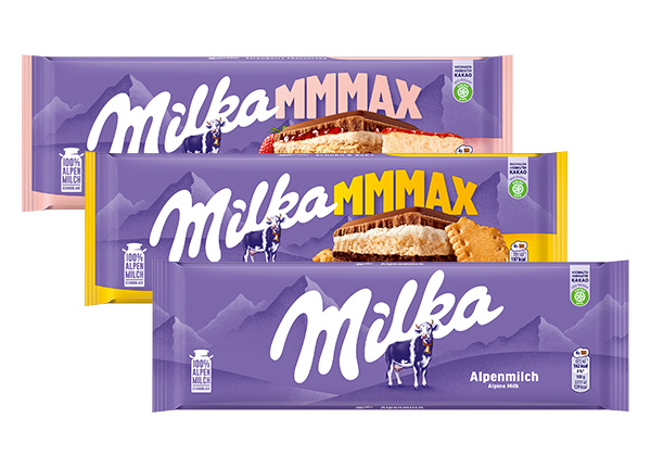 MILKA Schokolade, versch. Sorten