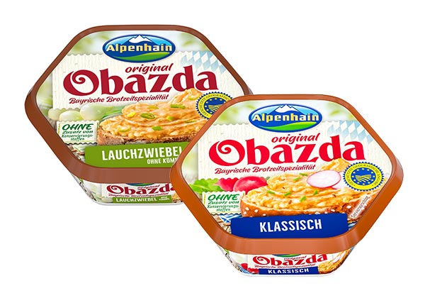 ALPENHAIN Obazda oder Camembert-Creme, versch. Sorten