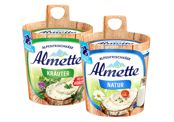 ALMETTE Alpenfrischkäse, versch. Sorten