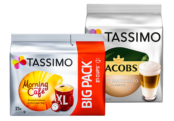 JACOBS Tassimo Kaffee-Kapseln, versch. Sorten