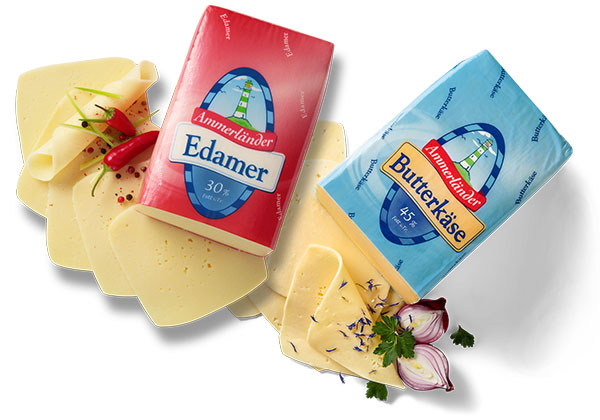 Ammerländer Butterkäse oder Edamer***