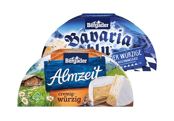  Bergader Almzeit oder Bavaria Blu, versch. Sorten