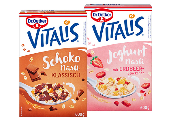 Dr. Oetker Müsli, versch. Sorten