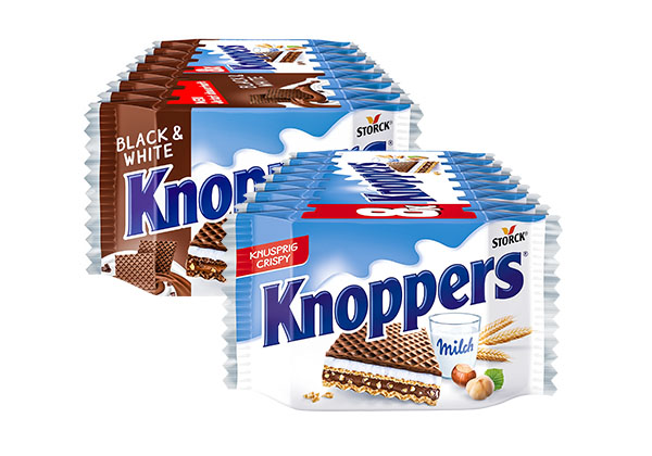 Storck Knoppers, versch. Sorten