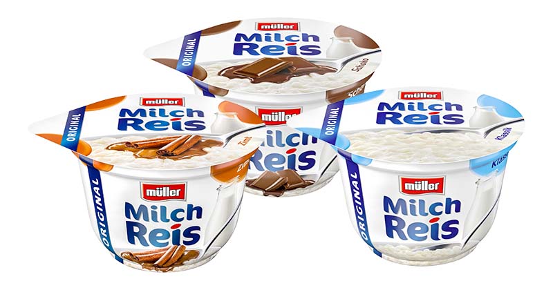 Müller Milchreis oder Grießpudding, versch. Sorten