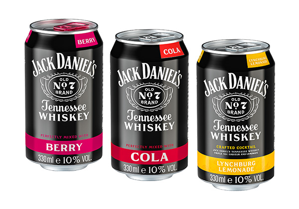 Jack Daniel's Alkoholisches Mixgetränk, versch. Sorten