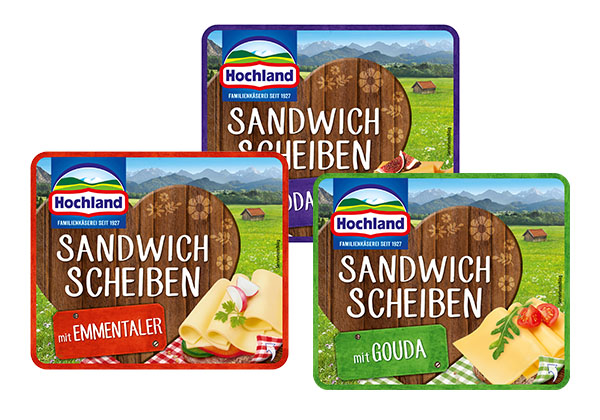 Hochland Schmelzkäse, versch. Sorten
