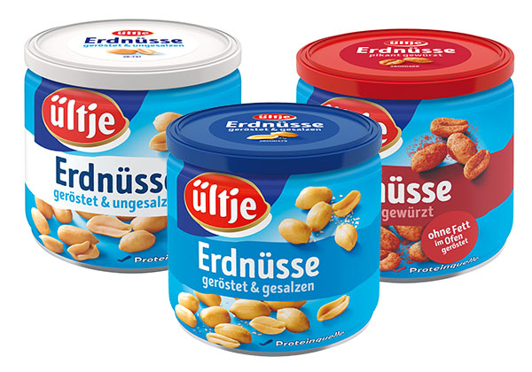 Ültje Erdnüsse, versch. Sorten