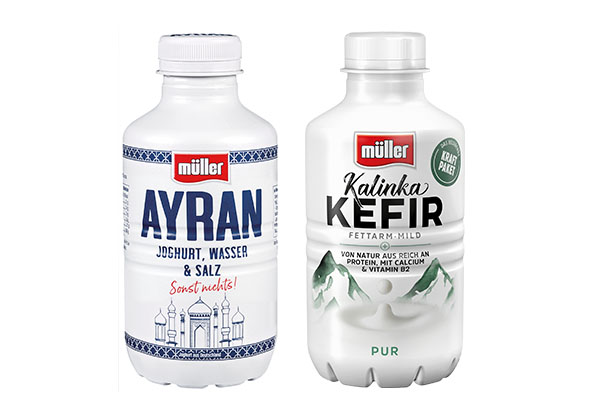 Müller Ayran oder Kefir