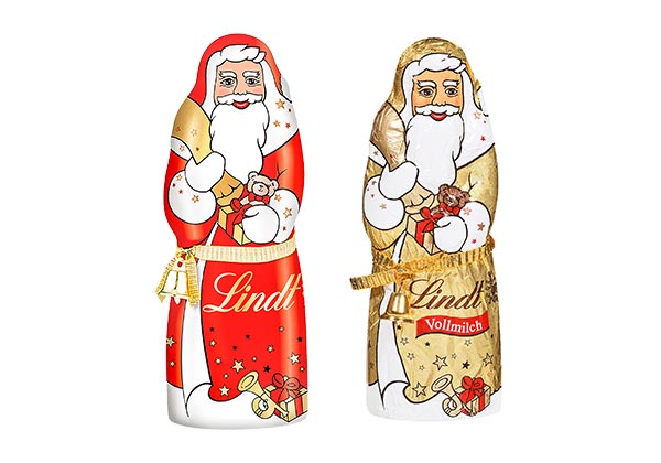 Lindt Weihnachtsmann, versch. Sorten