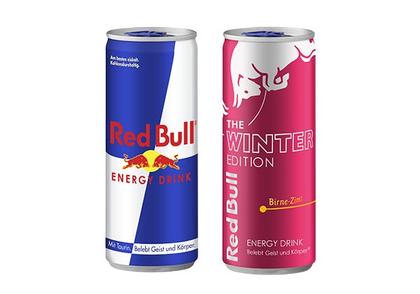 Red Bull Energy Drink, versch. Sorten