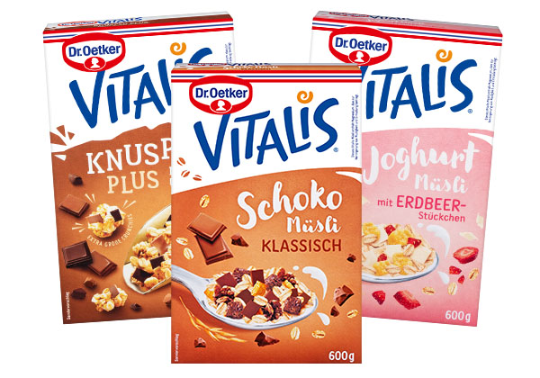 Dr. Oetker Müsli, versch. Sorten