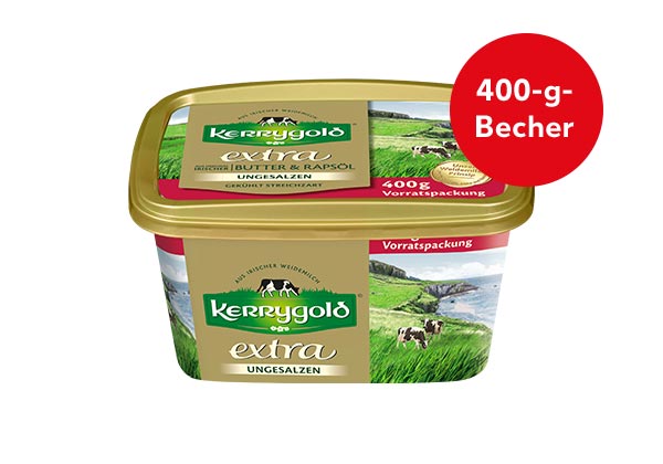 Kerrygold Extra; Störer: 400-g-Becher