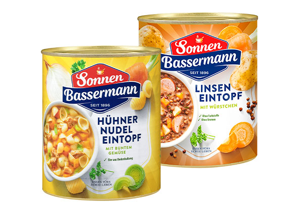 Sonnen Bassermann Eintopf, versch. Sorten