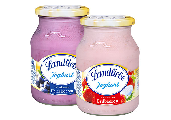Landliebe Joghurt, versch. Sorten