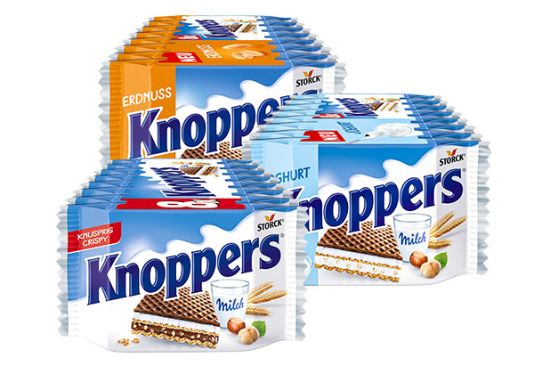 Storck Knoppers, versch. Sorten