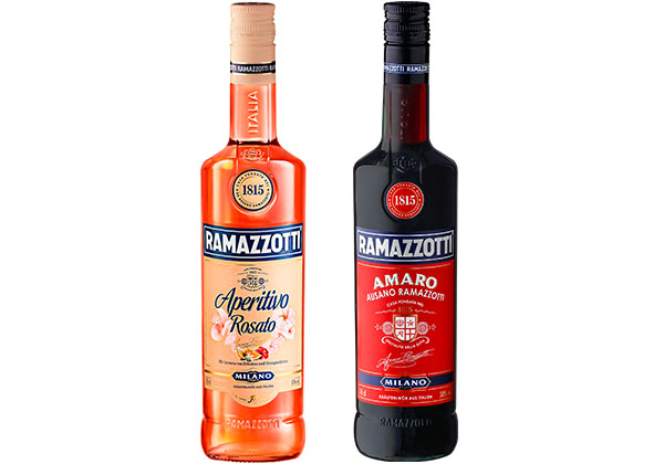 Ramazzotti, Amaro, Aperitivo Rosato oder Aperitivo Fresco