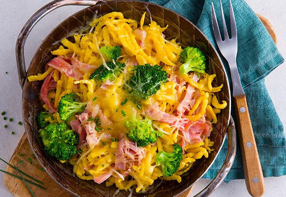 Rezept: Brokkoli-Käse-Spätzle