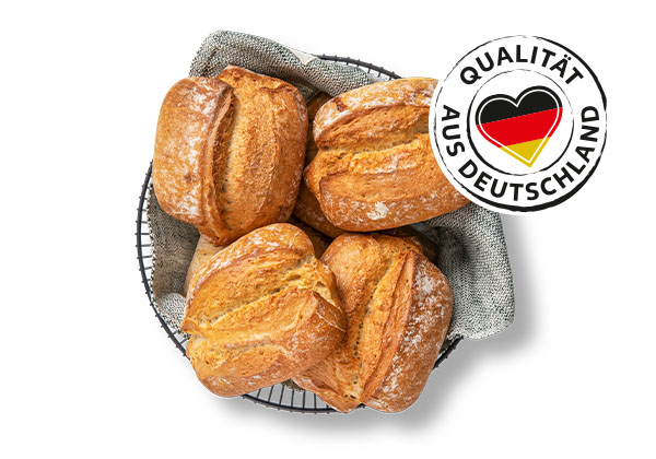 Bauernbrötchen***; Logo: Qualität aus Deutschland