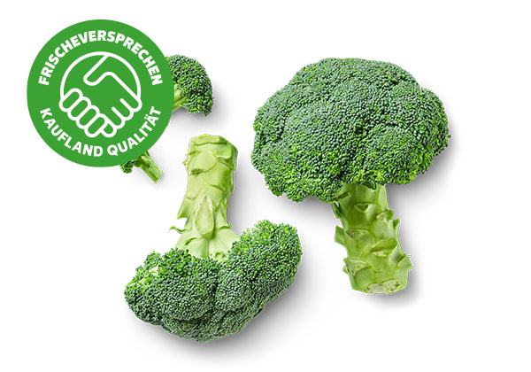 Span. Broccoli; Logo: Frischeversprechen Kaufland Qualität