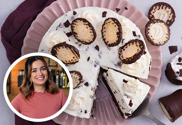 Rezept: Schokokuss-Torte; Abbildung: Kiki von Kikis Kitchen