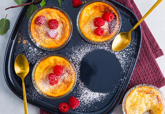 Rezept: Lauwarme Limoncello-Ricotta-Creme vom Grill