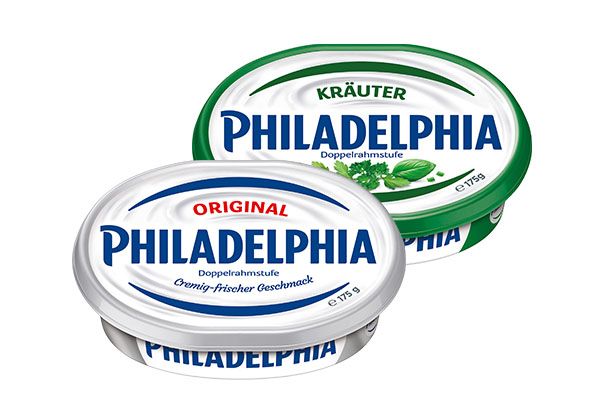 Philadelphia Frischkäsezubereitung, versch. Sorten